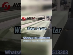 C'est quoi un enrouleur et une machine à couper pour le non-tissé?