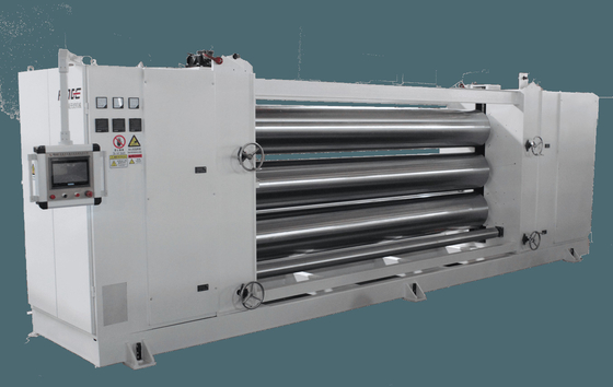 Machine à calandre à trois rouleaux certifiée CE pour les machines à tissu non tissé