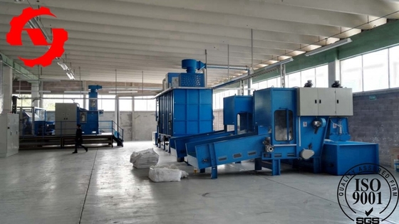 Chaîne de production non-tissée de géotextile de tissu de Spunbond, machine de feutre d'aiguille de 4m