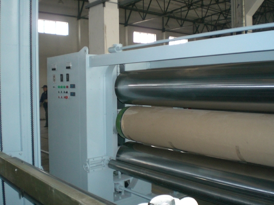 Professionnel 5,5 machine de calendrier de petit pain du tissu trois de M, tissu non-tissé faisant la machine