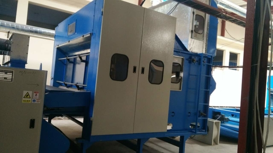 Installation de fabrication non-tissée de fibre de Doffer de machine à cartes de laine d'ouate de polyester double