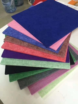 écran antibruit de bruit de fibre de polyester 4.2kg/panneaux insonorisés pour des murs
