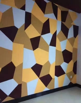 De mur de panneaux panneau de particules insonorisé intérieur acoustique insonorisant de polyester dur