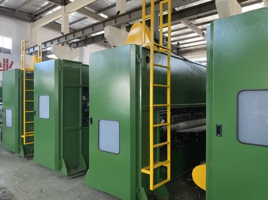 3Ligne de production de tissus non tissés perforés à l'aiguille de largeur de 0,2 m pour serviettes pour tapis géotextiles