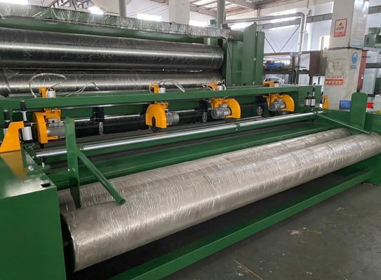 3Ligne de production de tissus non tissés perforés à l'aiguille de largeur de 0,2 m pour serviettes pour tapis géotextiles