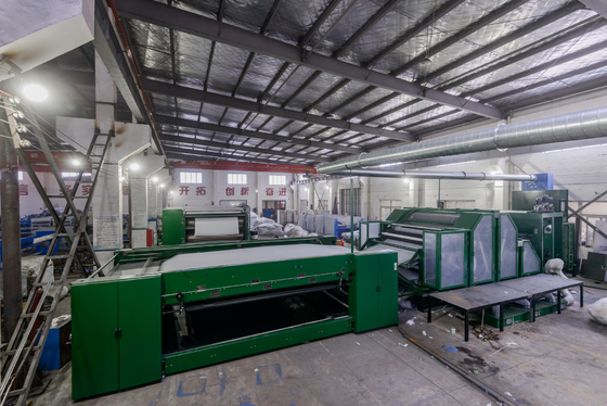 Machine de rodage croisée à grande vitesse pour la largeur de fabrication en cuir de l'unité centrale 3500mm