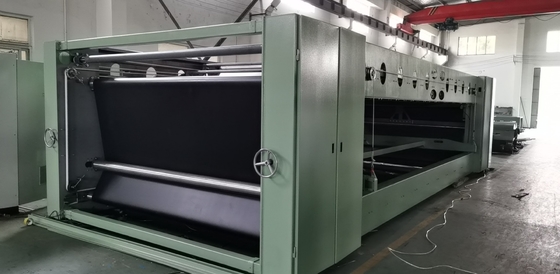 Machine croisée de rodoir de double ceinture pour le polyester