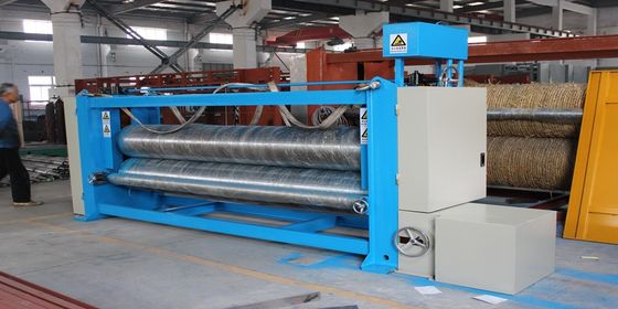 La capacité élevée deux roulent la machine de calendrier de tissu 5,5 m avec GM/M 60-1500g/M2