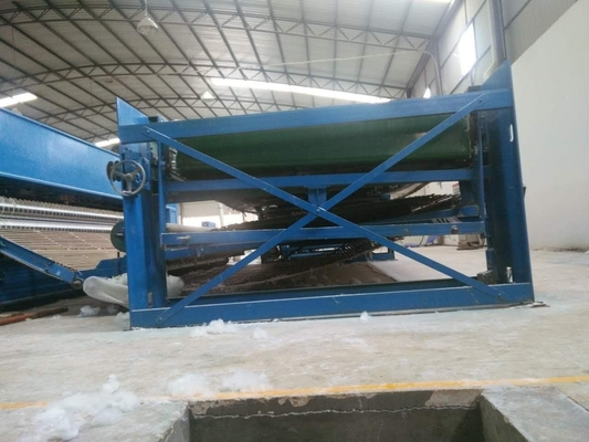 Matelas de fibre de feutre faisant à machine 3,5 M avec la poinçonneuse non tissée d'aiguille