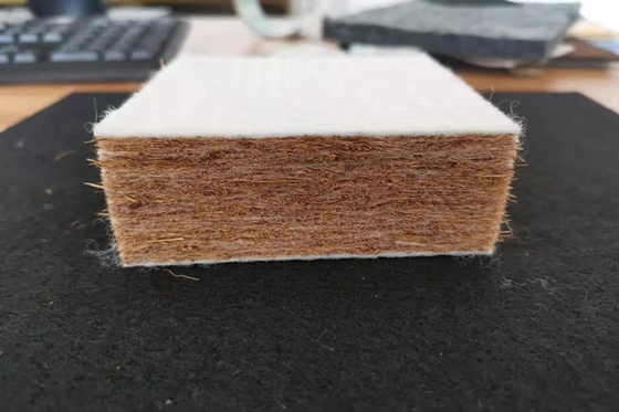 Matelas de fibre de noix de coco faisant la chaîne de production de Nonwoven de 4500mm